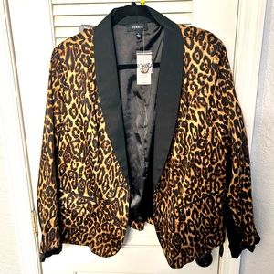 NWT Torrid Leopard print blazer